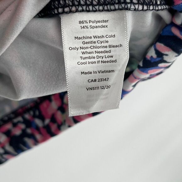 T BY TALBOTS On The Move Pullover Quarter Zip M Multicolor Athleisure UPF 50+ - Picture 10 of 15